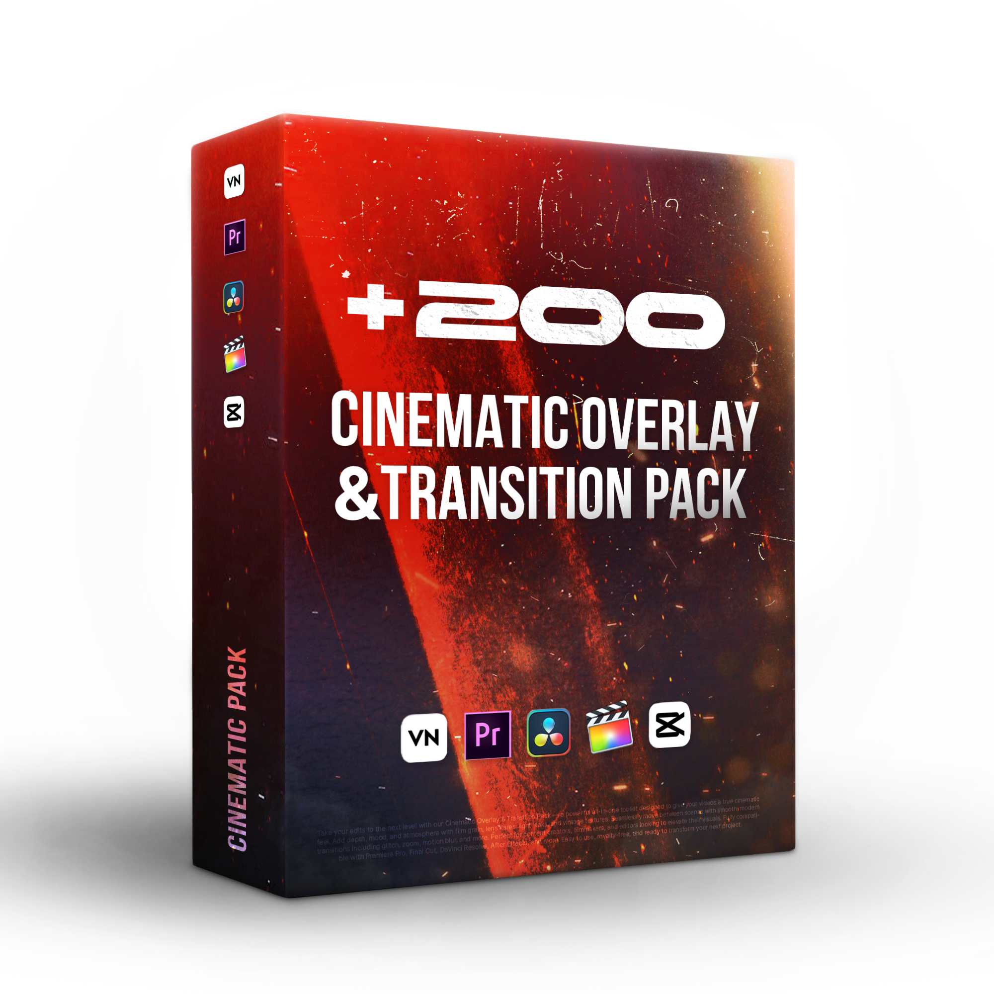 200+ Transitions Overlays